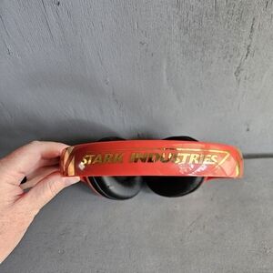 ​Marvel IronMan Stark Industries Bluetooth Wireless Headphone Red Gold OverEar